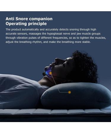 Mini Electric Anti Snoring Device - Smart Snoring Solution for Men and Women | USB Snoring Prevention Tool for Better Breathing and Sleep - Buy Online on SooperMarket.com
