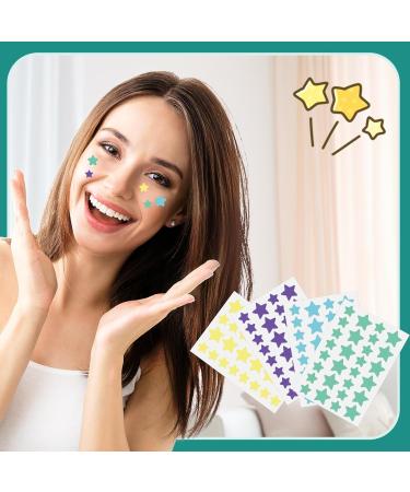 112 Counts Star-Shaped Pimple Patches - Hydrocolloid Acne Stickers for All Skin Types - Effective Pimple Patch Set - Buy Online on SooperMarket.com