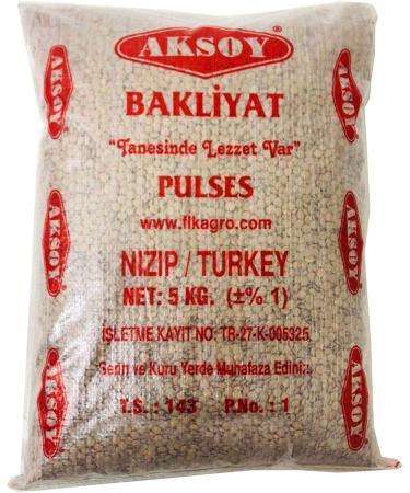 Aksoy Green Whole Lentils 5KG 5.0 Kilograms