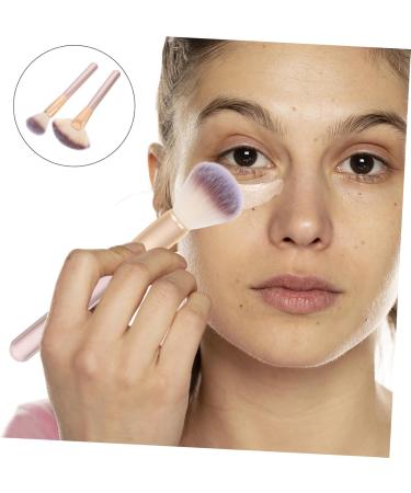 minkissy 4 Sets Makeup Brush Facial Makeup Brush Woman Wooden Handle Powdery Paint - Buy Online on SooperMarket.com