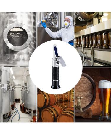 BRIX Refractometer for Brewing | Handheld Hydrometer with ATC | Perfect for Beer & Spices - Shop Internationally - Buy Online on SooperMarket.com