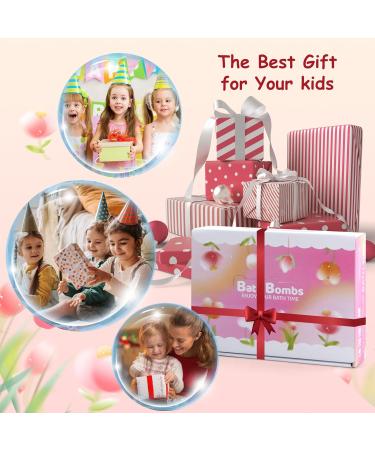 Granvoo 12-Piece Swimming Bombs Gift Set | Surprise Toys Inside | Organic Foam Bath Bombs for Kids | Perfect Bubble Bath Birthday Present for Girls & Boys - Buy Online on SooperMarket.com