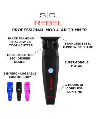 StyleCraft Rebel Professional Cordless Hair Clippers & Trimmers | Super-Torque Motor - International Shipping Available - Buy Online on SooperMarket.com