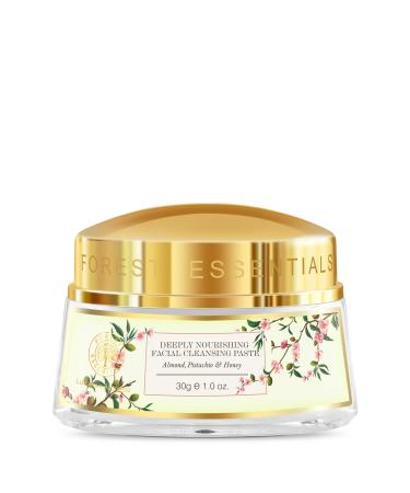 Forest Essentials Deeply Nourishing Facial Cleansing Paste Almond Pistachio and Honey 30g