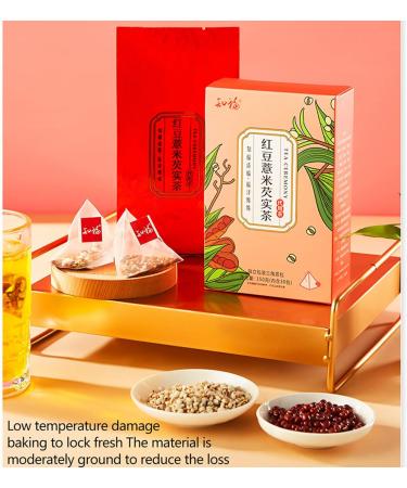 Socobeta Red Bean Dehumidifying Tea: 30 Capsules Herbal Sampler for Casual Tea Tasting | Perfect Gift for Kitchen & Home - Buy Online on SooperMarket.com