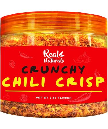 Chilli Crunch Crispy chilli oil "without the oil". Crispy chilli crunch made with garlic onion chilis. For ramen toppings salads sushi extra umami. Secret crunchy condiment