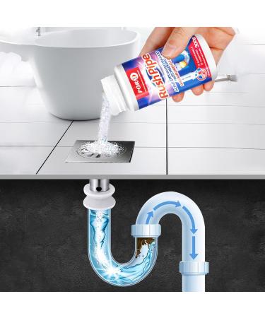 Upgrate Powerful Pipe Dredging Agent Sink and Drain Pipe Dredging Powder Pipe Dredge Agent Kitchen Toilet Pipeline Quick Cleaning Tool - Buy Online on SooperMarket.com
