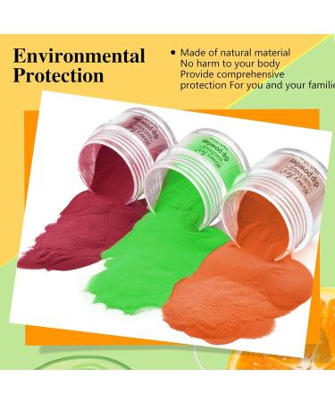 Halloween Dip Powder Nail Kit Starter Set | 6 Colors Orange Black Fine Dipping Powder with Essential Liquid | French Nail Art Manicure | No LED Nail Lamp Needed - Buy Online on SooperMarket.com