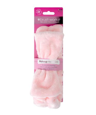 Brushworks Makeup Headband - Pink