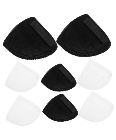 BCOATH 4 Pairs Shoulder Pads Push-up Shoulder Enhancer Shoulder Enhancer Pads Sponge Clothing Polyester