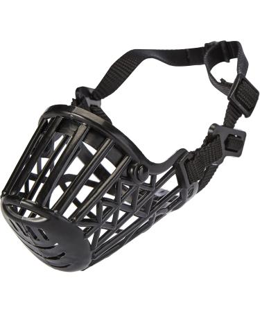 Buy Trixie 17602 Plastic Muzzle for Dogs - Small Black | International Shipping Available - Buy Online on SooperMarket.com