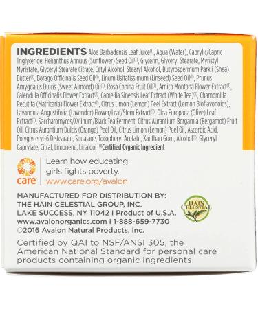 Avalon Organics Vitamin C Renewal Creme 2 oz - Brightening & Anti-Aging Moisturizer - Buy Online on SooperMarket.com