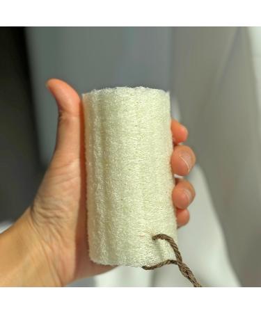 4 Natural Loofah Exfoliating Body Sponge - Skin Care Bath Spa Shower Pack of 12 for Ultimate Exfoliation - Buy Online on SooperMarket.com