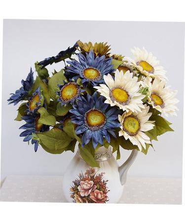 Cabilock Imitated Sunflower Bouquet 1pc Home Decor European Household Decoration European Style Sunflower Adornment Decorate - Buy Online on SooperMarket.com