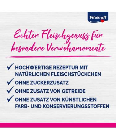 Vita Power Po sie D lice Wet Cat Food with Chicken Fillet - Grain & Sugar-Free for Adults (23x85g) | Premium Nutrition - Buy Online on SooperMarket.com