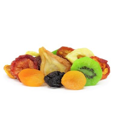 It's Delish Dried Mixed Fruit with Prunes - 2 lbs Jumbo Container | Prunes, Apricots, Plums, and More - Healthy Snack Mix to Buy Online - Buy Online on SooperMarket.com