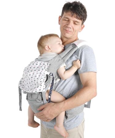 Lictin Advanced 6-in-1 Carrier - Ergonomic Convertible Front and Back Carry for Newborns to Toddlers 8-70 lbs - Buy Online on SooperMarket.com
