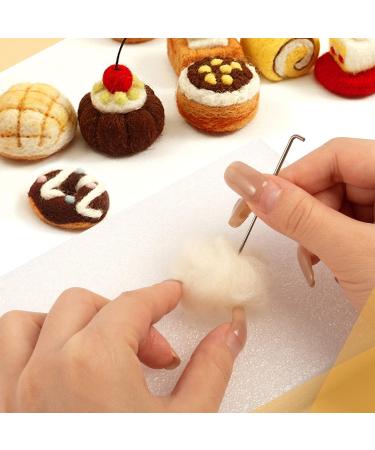 Natural White Wool Roving- 8.8 oz for Needle Felting & Hand Spinning - DIY Craft Supplies - Buy Online on SooperMarket.com