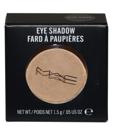 MAC  Small Eye Shadow Rice Paper 1.5g0.05oz  Ricepaper frost  1 Ounce (MACM2502K) Ricepaper frost 1 Count (Pack of 1)