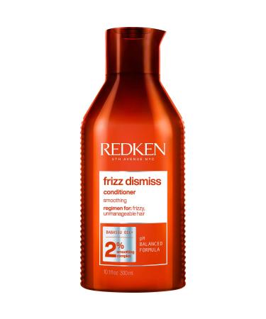 Redken Frizz Dismiss Conditioner | For Frizzy Hair | Moisturize, Detangle & Protect From Frizz | Sulfate Free 300 ml
