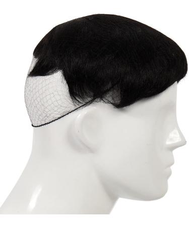 2X Men's Handmade Wigs Natural Fluffy Invisible Replacement Hairpiece Men's Overhead Replacement Block - Buy Online on SooperMarket.com