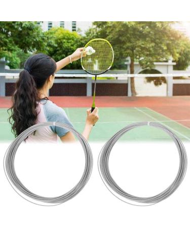 Buy Keenso Badminton Racket String - 2 Pieces 10m High Flexibility 0.7-0.8mm - Premium Replacement White | International Shipping - Buy Online on SooperMarket.com