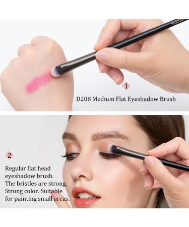Premium TEXAMO Medium Eyeshadow Smudge Brush - Soft Makeup Brush for Precision Eye Application | International Shipping Available - Buy Online on SooperMarket.com