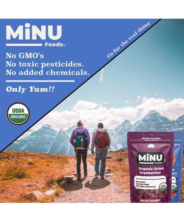 MiNU Organic Raw Zante Black Currants (16 oz) - Paleo Snack | Seedless, No Sulfur, No Added Sugar, Dried Superfood - Raw, Vegan, NonGMO, Gluten Free - Buy Online on SooperMarket.com