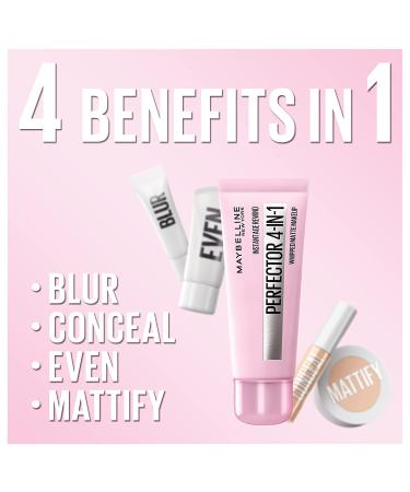 Maybelline Instant Age Rewind 4-In-1 Matte Makeup 01 Light - 1 Count - Buy Online on SooperMarket.com