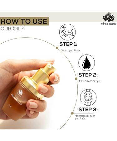 Shankara Kumkumadi Tailam Oil for Face 18ml - Ayurvedic Saffron Kumkumadi Glow Oil - Nighttime Manjish Elixir - Hydrating Facial Oil for Dry Skin - Buy Online on SooperMarket.com