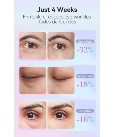 TOUCHBeauty EMS Eye Massager Anti-Wrinkle Eye Massage with Heated and Vibration Anti-Ageing Massager Rechargeable 2 Massage Modes for Eye Bags Dark Circles Swelling AG-1883 (White) White-2 - Buy Online on SooperMarket.com