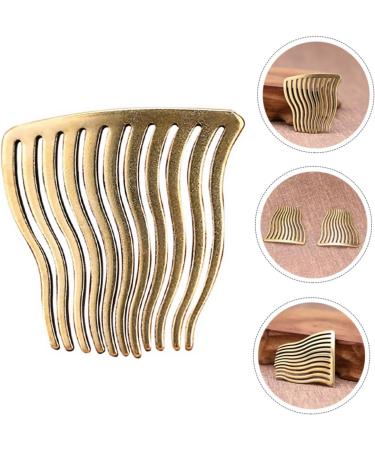 HAPINARY 1pc Hairpin Bride Hair Comb Handmade Hair Clip Wedding Headwear Wedding Hair Comb Wedding Headpiece Wedding Hair Barrette Bridal Side Combs Exquisite Hairdress Insert Comb Brass - Buy Online on SooperMarket.com