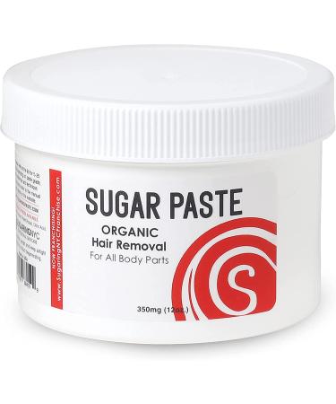 Organic Sugar Paste Wax for Bikini & Brazilian Waxing + Applicator & Gloves Set - Buy Online on SooperMarket.com