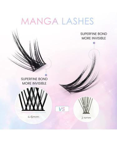 LANKIZ DIY Natural Look Individual Eyelash Extensions 0.07mm 10-16mm Mix - Reusable Soft Lightweight Lash Clusters at Home - Fluffy Style02 - Buy Online on SooperMarket.com