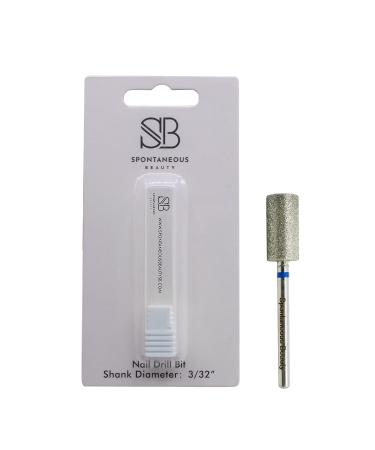Premium Diamond Nail Drill Bit 3/32 Shank - Barrel Large/Medium Grit - Buy Online on SooperMarket.com