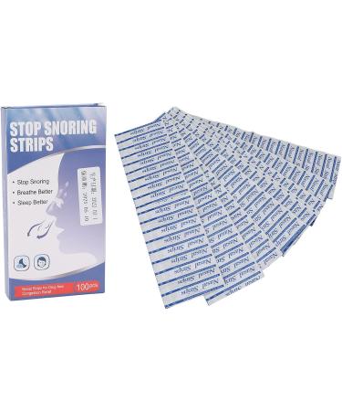 Jopwkuin Nasal Congestion Strips - 100pcs Snore Solution for Men and Women | Health Care Snoring Relief - Buy Online on SooperMarket.com