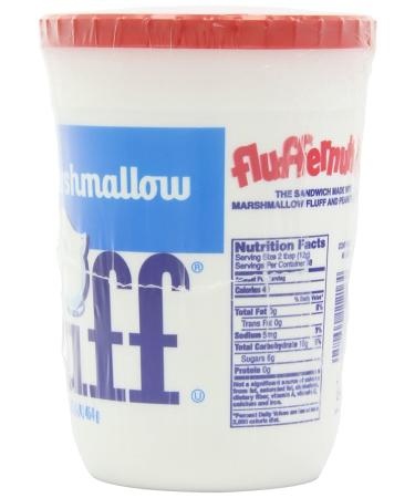 Marshmallow Fluff Original 16-Ounce - Pack of 6 | Delicious Marshmallow Spread - Buy Online on SooperMarket.com