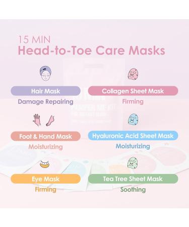 Shop NAISTURE Spa Kit for Women Complete Korean Skincare Set with Hair Hand Foot & Facial Masks | 15-Minute Pamper Me Kit - Buy Online on SooperMarket.com