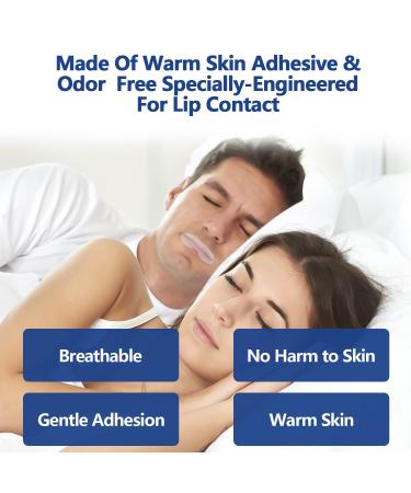 Soanufa 90 Pcs Mouth Tape for Sleeping - Anti Snoring Nasal Breathing Strips for Instant Relief and Better Sleep - Buy Online on SooperMarket.com