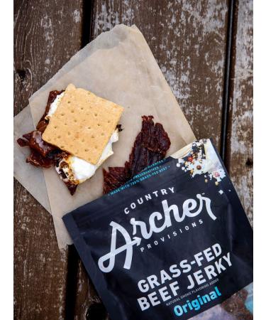 Country Archer Original Beef Jerky | 100% Grass-Fed, Gluten-Free, 16 oz - Buy Online on SooperMarket.com