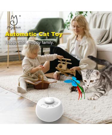 Migipaws Tunnel Cat Toy Set with Automatic Butterfly Play | Interactive Indoor Kitten Entertainment | Rechargeable & Innovative Design - Buy Online on SooperMarket.com
