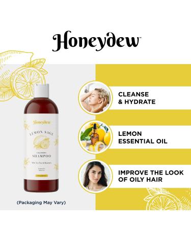 Sulfate Free Lemon Sage Shampoo for Oily Hair - Deep Cleansing Clarifying Shampoo with Keratin and Tea Tree Oil for Men and Women - Buy Online on SooperMarket.com