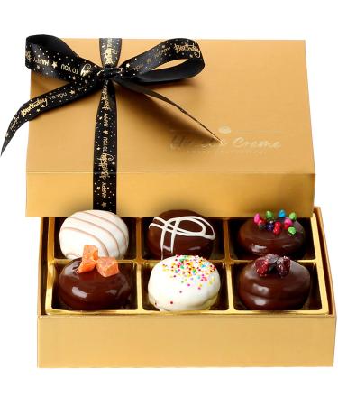 Cookie Gift Box - Happy Birthday Cookies - Gourmet Cookies Gift - Birthday Gift Basket,for men women - Kosher Vegan