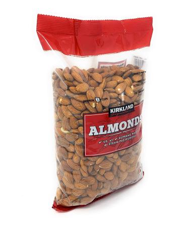 Kirkland Signature Nuts, Almonds, 48 Ounce Almonds 3 Pound (Pack of 1)