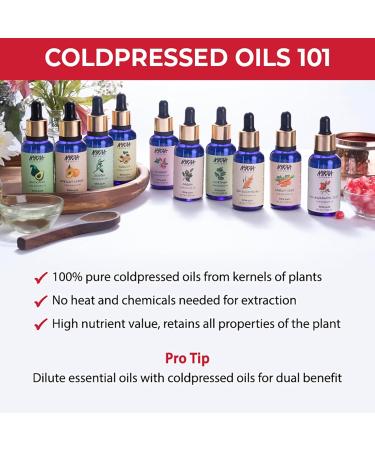 Nykaa Naturals 100% Pure Cold Pressed Pomegranate Seed Oil - Face & Body Oil for Improved Skin Texture Hair Oil for Damaged Hair (1.01 oz) - Shop Internationally - Buy Online on SooperMarket.com