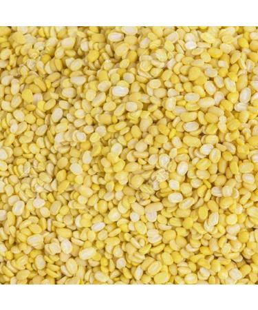 Organic Swaad Yellow Mung (Moong) Dal Split Hulled (Without Skin) 1kg EU and India Organic Certified