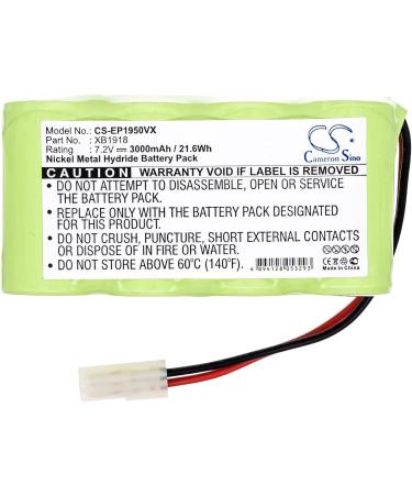 3000mAh Replacement Battery for Shark V1950SP V1917SI V1900WC High Capacity 7.2V Compatible - Buy Online on SooperMarket.com