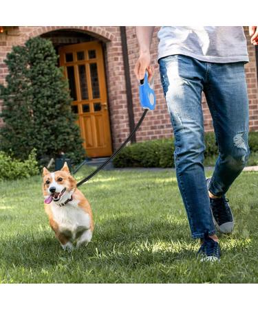 Ruayia Classic Pull-Out Leash for Dogs up to 52kg - 360 Guiding & Braking System - 5m Blue - International Shipping - Buy Online on SooperMarket.com