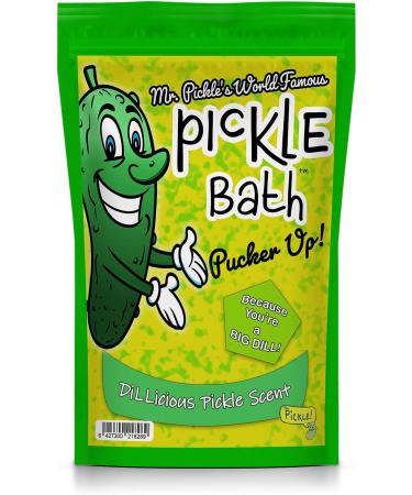 Pickle Bath Salts - Premium Dill Pickle Scented Soak for Kids, Teens & Adults | Shower Gift for Pickle Lovers | Funny Stocking Stuffer - Buy Online on SooperMarket.com