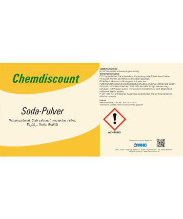 Chemdiscount 3kg Washing Soda (Sodium Carbonate Na2CO3) - Premium Quality for Effective Cleaning - International Shipping Available - Buy Online on SooperMarket.com